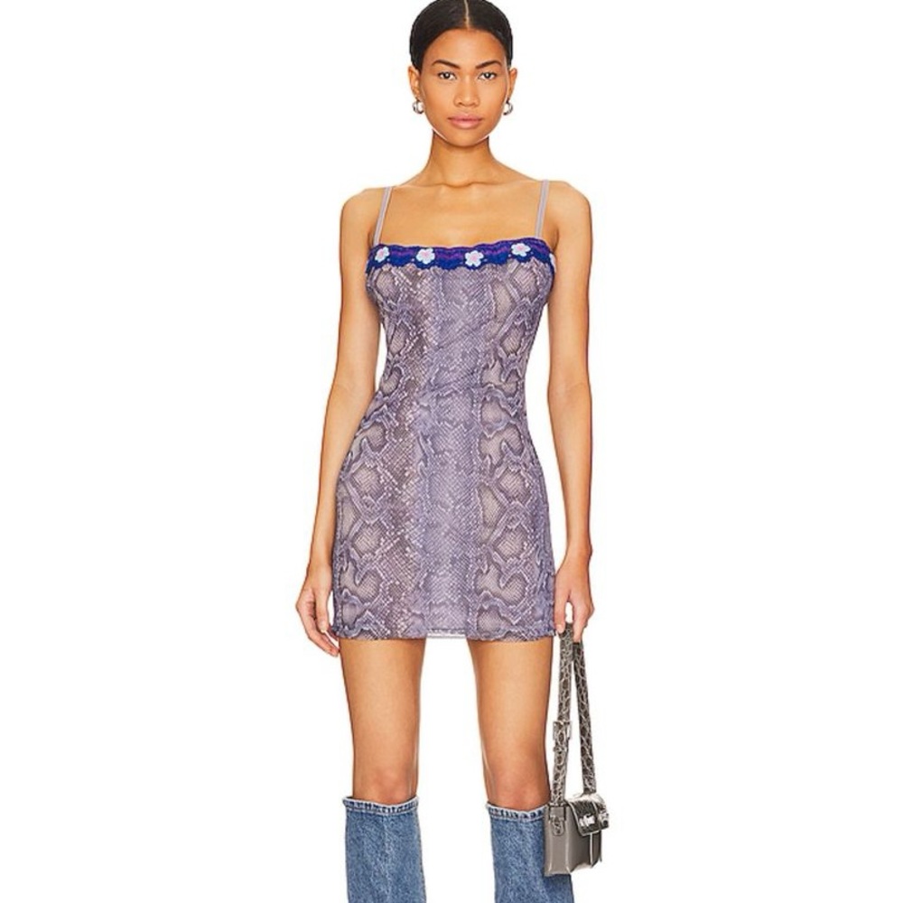 Danielle Guizio Mesh Dress